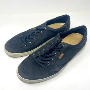 Ecco Leather Sneakers – Black  Size: 12